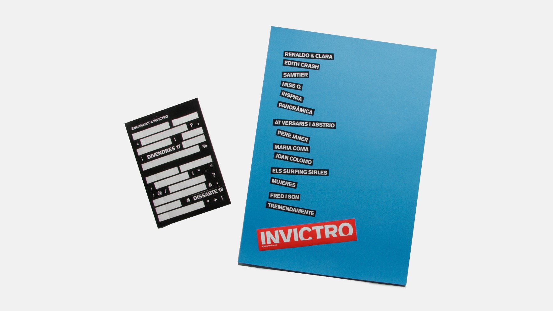 INVICTRO / DISSENY GRÀFIC