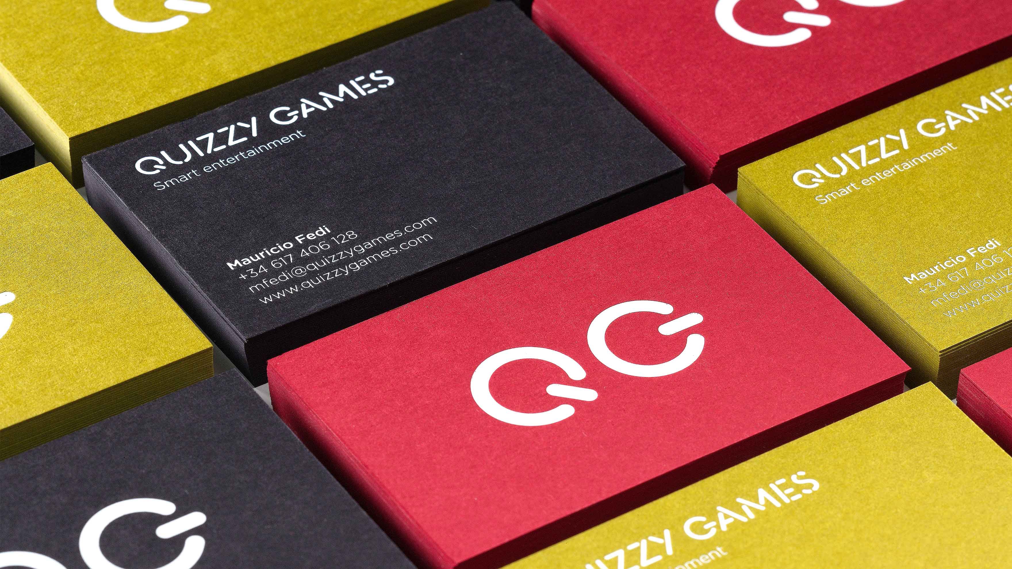 QUIZZY GAMES / IDENTIDAD CORPORATIVA / BRANDING