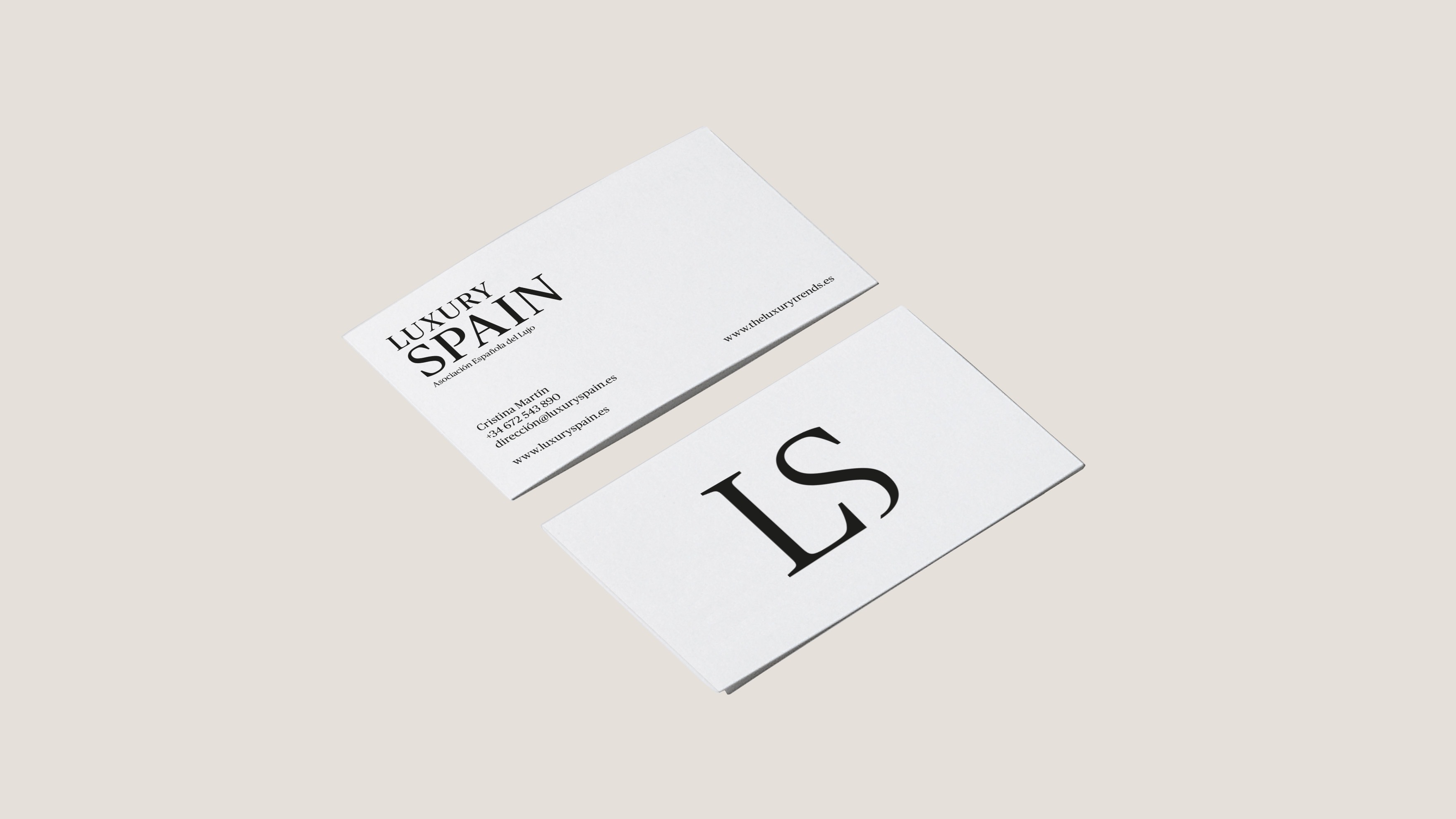 LUXURY SPAIN / IDENTIDAD CORPORATIVA / BRANDING